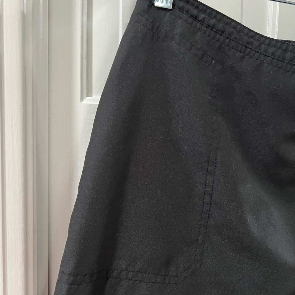 Izod Black Skort with Silver Button Accents - Picture 4 of 5